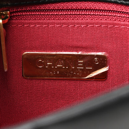 Chanel Goatskin Quilted Medium Chanel 19 Flap Black 6 of 11