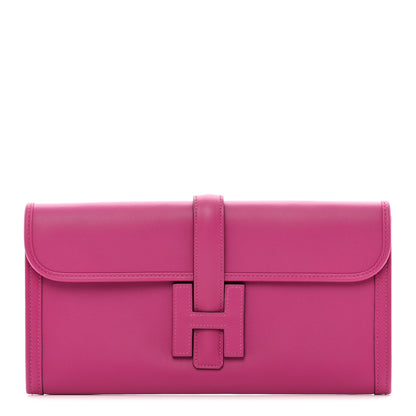 Hermes Swift Jige Elan 29 Clutch Rose Pourpre 1 of 10
