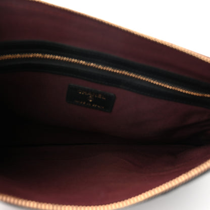 Chanel Lambskin Quilted Medium Cosmetic Case Black 5 of 8