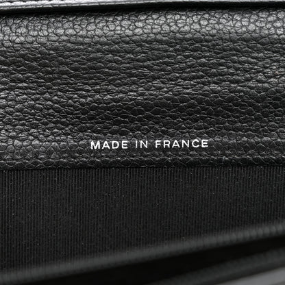Chanel Caviar Quilted Yen Wallet Black 6 of 9