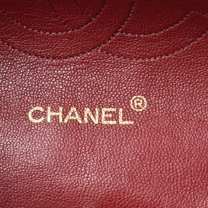 Chanel Lambskin Quilted Medium Double Flap Bijoux Chain Black 8 of 14