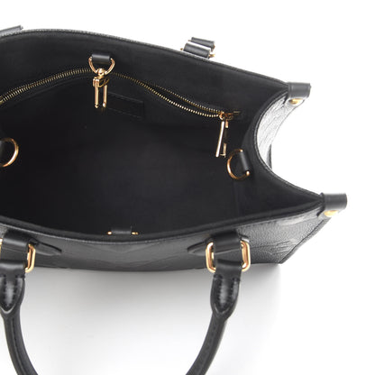 Louis Vuitton Empreinte Monogram Giant Onthego PM Black 5 of 10