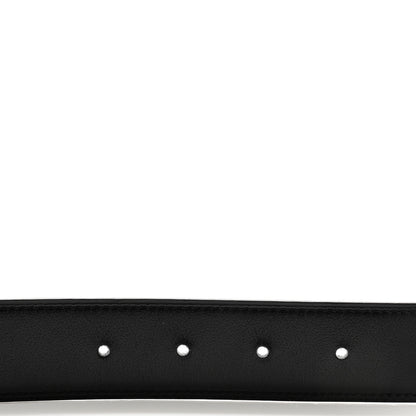 Hermes Box Togo 32mm H Belt 75 30 Black Etain 3 of 7