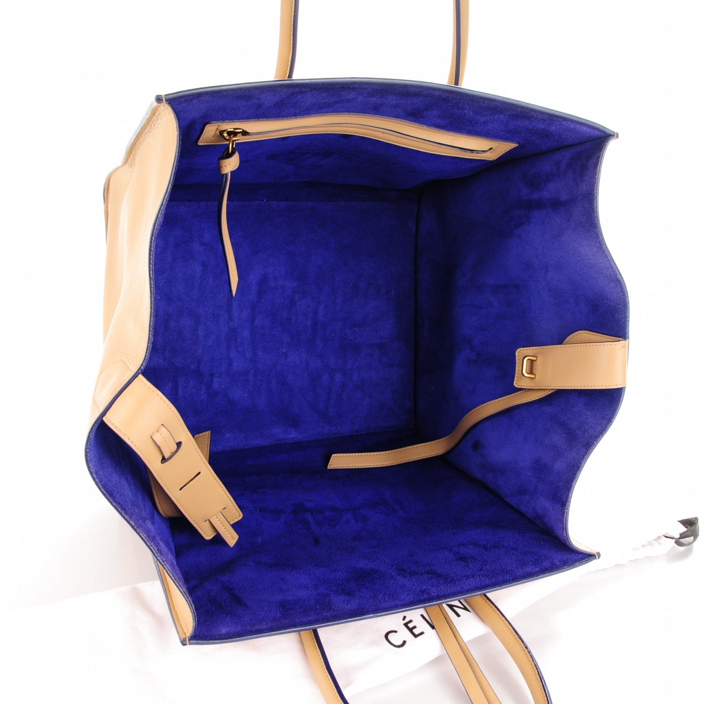Smooth Calfskin Medium Phantom Luggage Sand