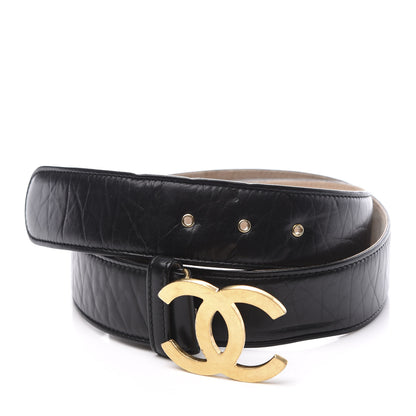 Chanel Calfskin CC Belt 90 36 Black 3 of 7