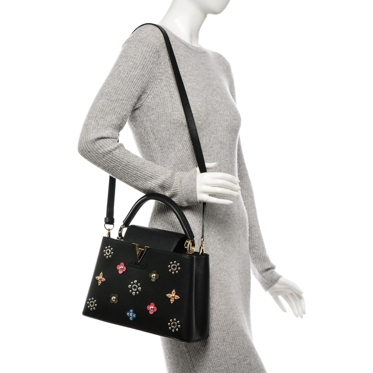 Taurillon Mechanical Flowers Capucines PM Black