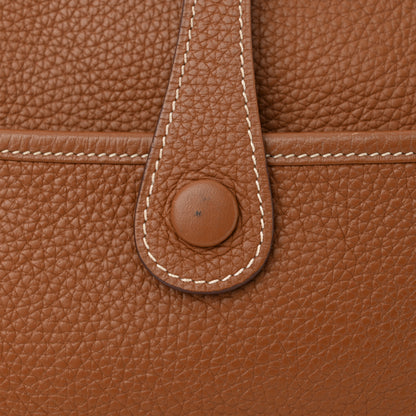 Hermes Taurillon Clemence Evelyne III PM Gold 13 of 13