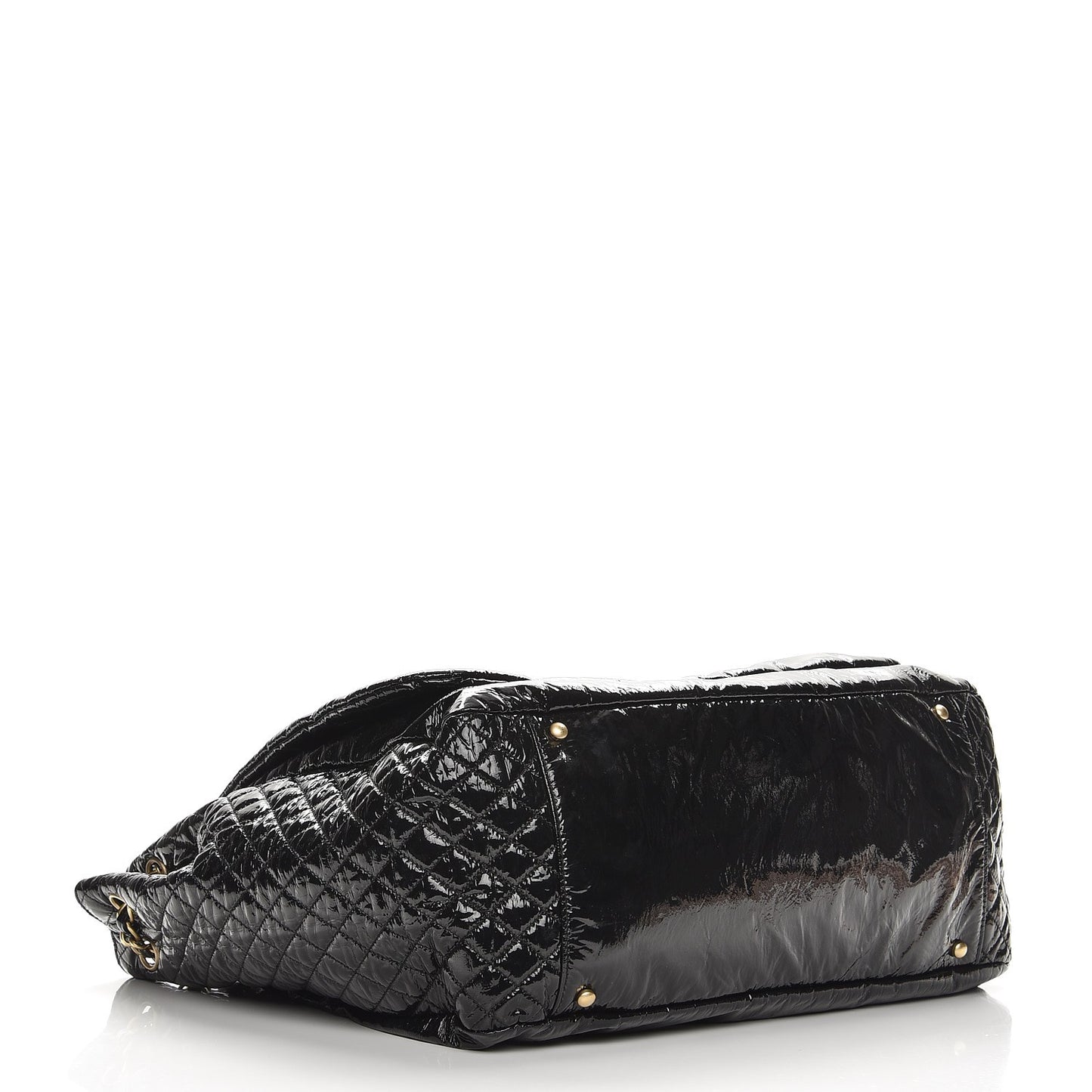 Vinyl XL Rock and Chain Flap Black