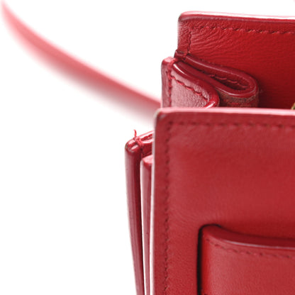 Saint Laurent Calfskin Nano Sac De Jour Lipstick Red 13 of 13