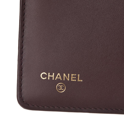 Chanel Caviar Quilted Yen Wallet Black 6 of 9
