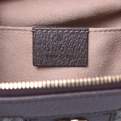 Gucci GG Supreme Monogram Small Ophidia Tote Bag Brown 6 of 9