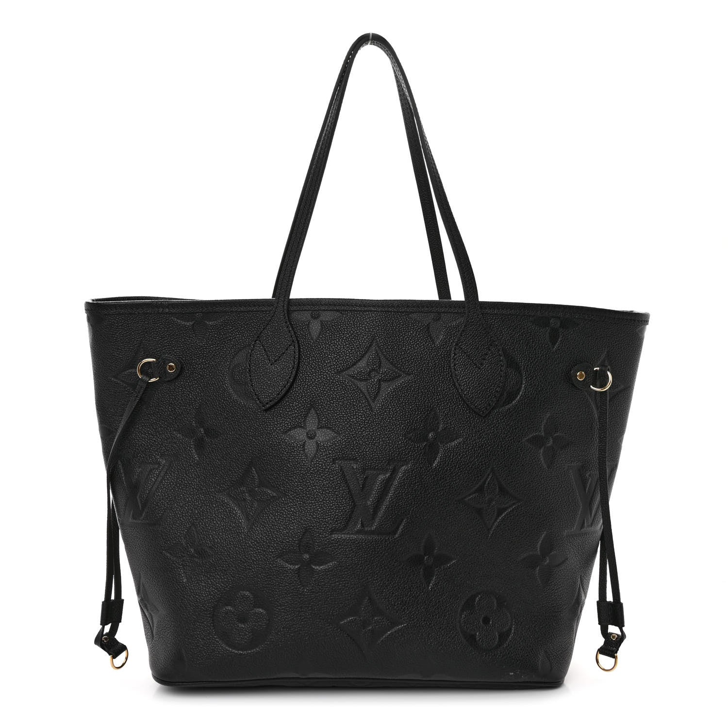 Louis Vuitton Empreinte Monogram Giant Neverfull MM Black 1 of 9