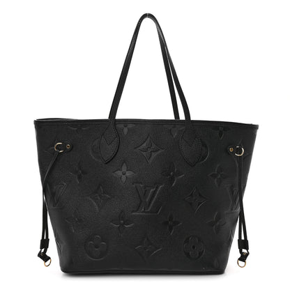 Louis Vuitton Empreinte Monogram Giant Neverfull MM Black 1 of 9