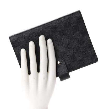 Louis Vuitton Damier Graphite Medium Ring Agenda Cover 2 of 8