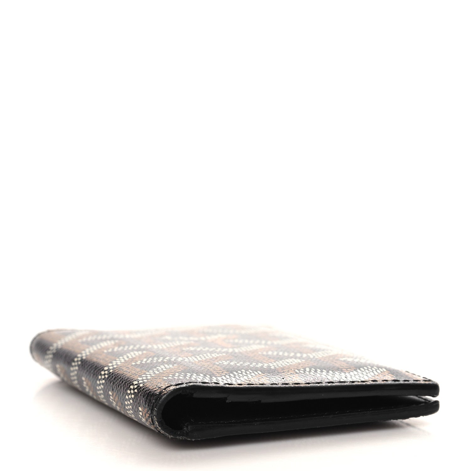 Goyard Goyardine Saint Marc Folding Card Case Black 4 of 8