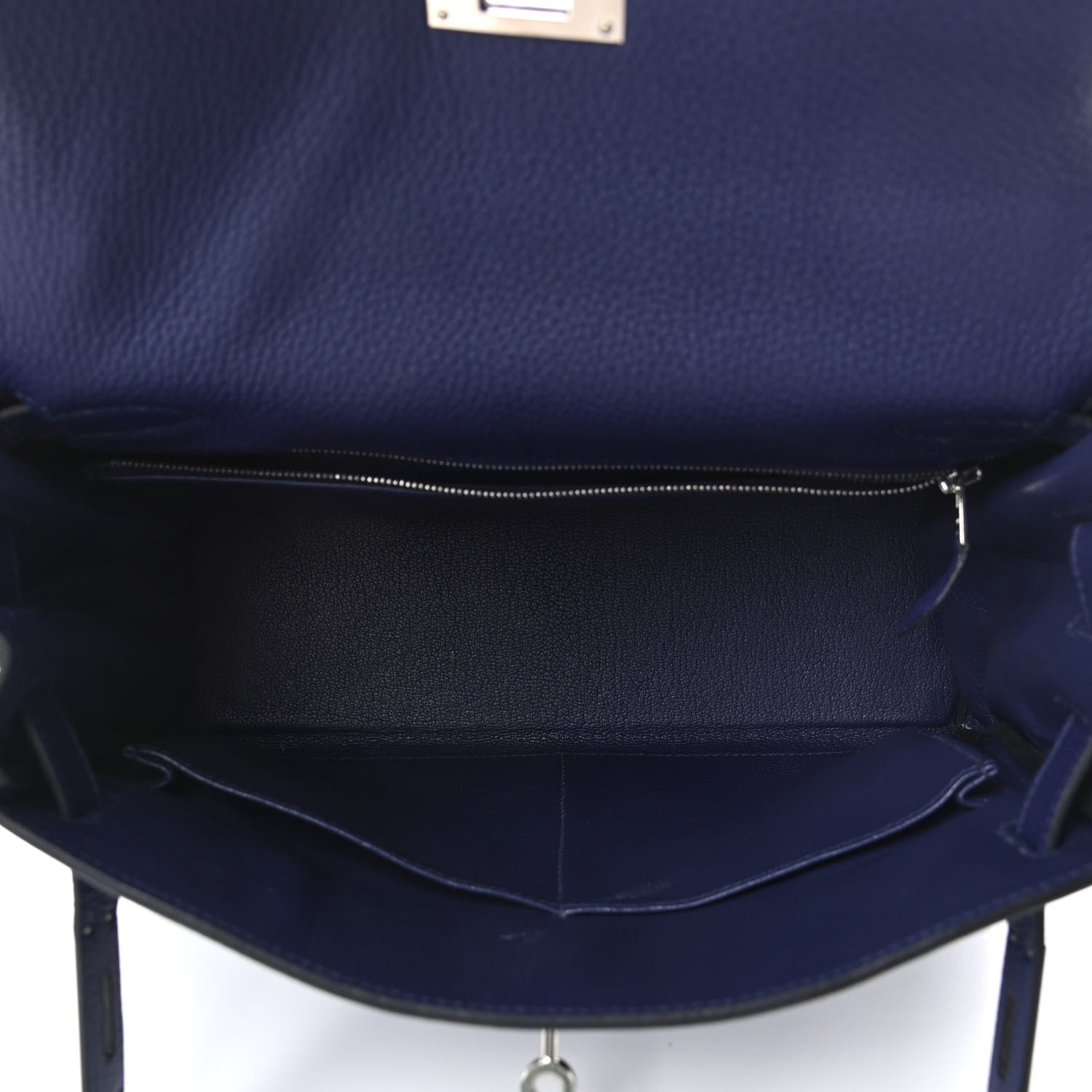 Hermes Togo Kelly Retourne 28 Bleu Encre 4 of 12