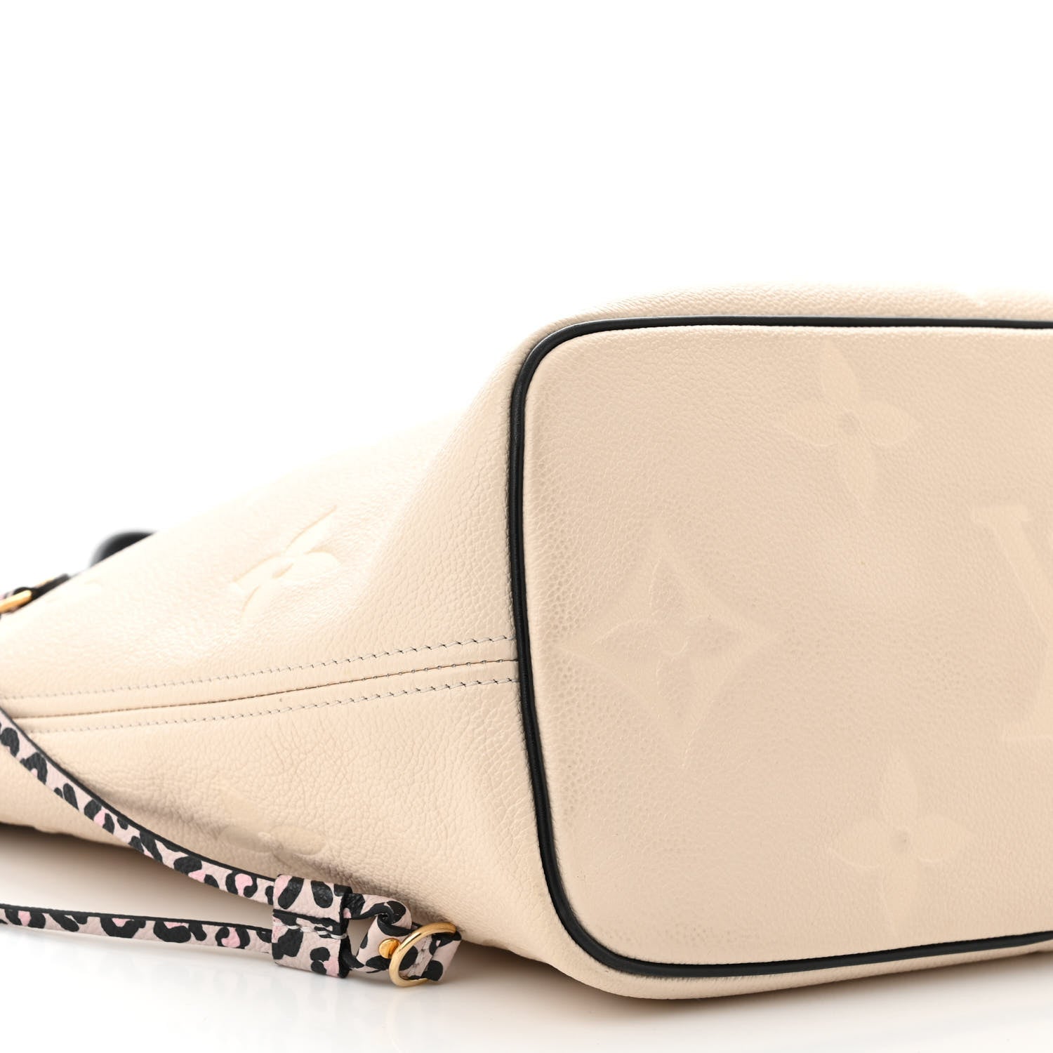 Louis Vuitton Empreinte Monogram Giant Wild at Heart Neverfull MM Creme 9 of 10