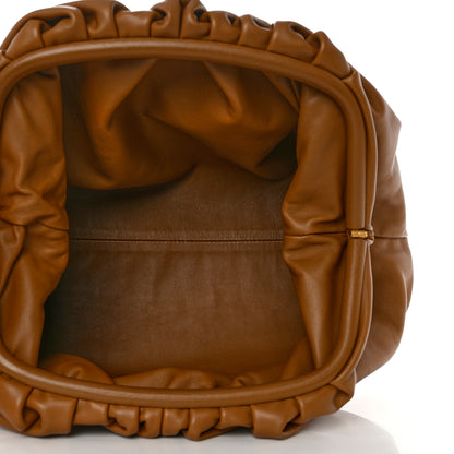 Bottega Veneta Smooth Butter Calf The Pouch Oversized Clutch Cammello 5 of 9