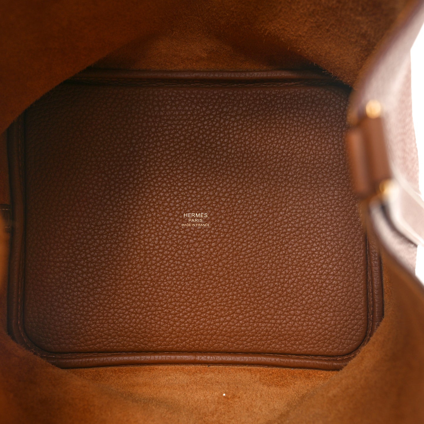 Taurillon Clemence Picotin Lock 22 MM Gold