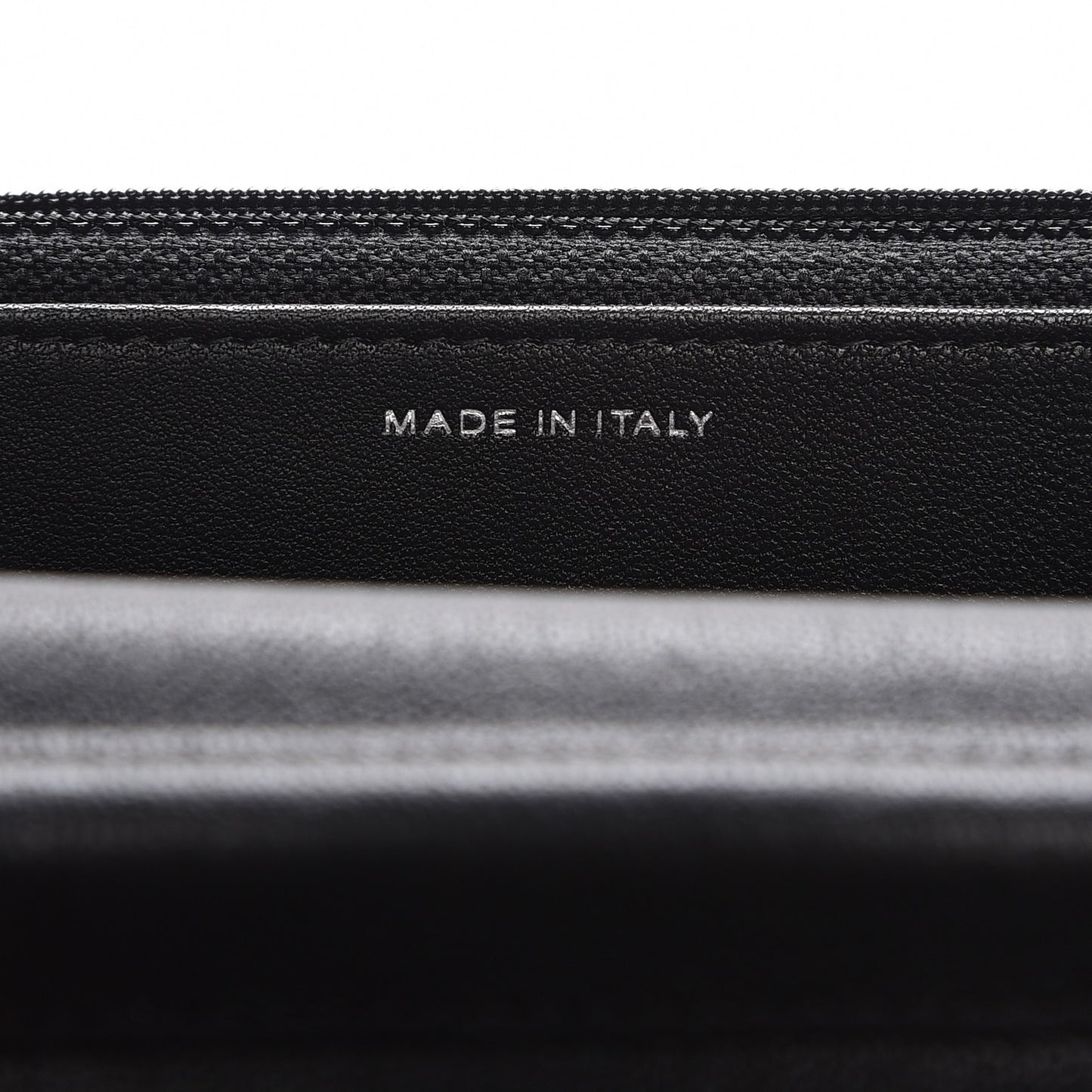 Sheepskin Chevron Reissue Wallet On Chain WOC So Black