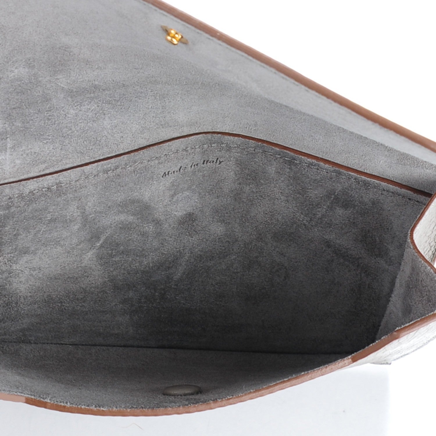 Celine Crisped Calfskin Small Tie Tote Medium Grey 7 of 10