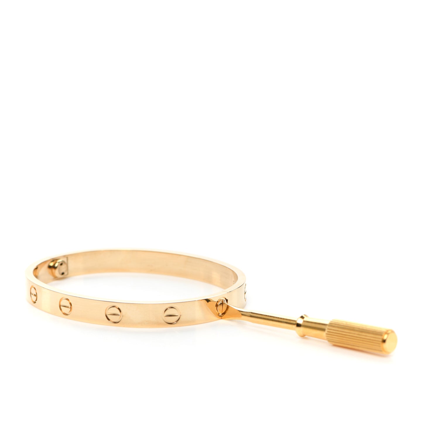 18K Yellow Gold LOVE Bracelet 16