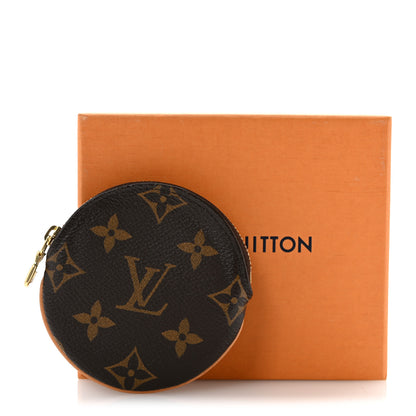 Louis Vuitton Monogram Round Coin Purse 10 of 10