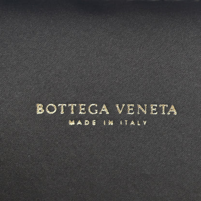 Bottega Veneta Satin Ayers Intrecciato Chain Knot Clutch Ardoise 6 of 6
