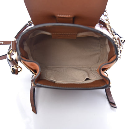 Chloe Suede Calfskin Mini Faye Backpack Tan 5 of 11