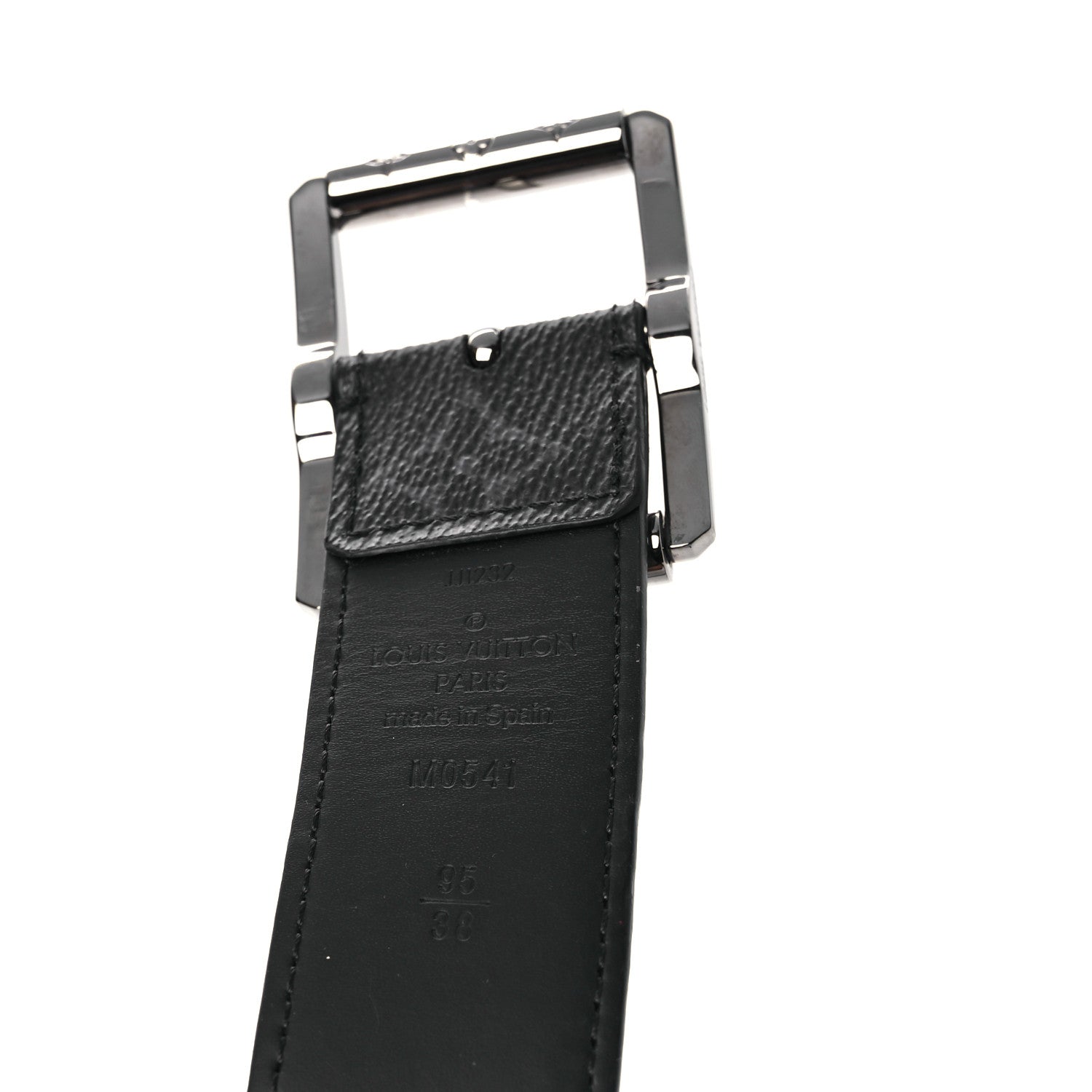 Louis Vuitton Monogram Eclipse 35 MM Voyager 95 38 Belt 9 of 12