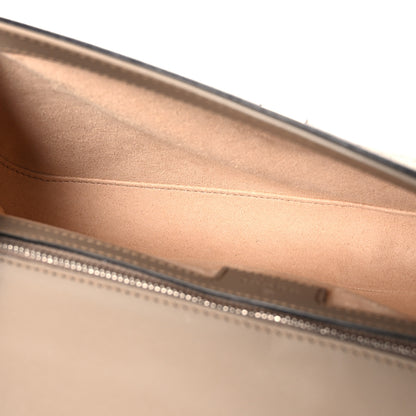 Gucci GG Supreme Monogram Petite GG Top Handle Shoulder Bag Beige Ebony 5 of 10