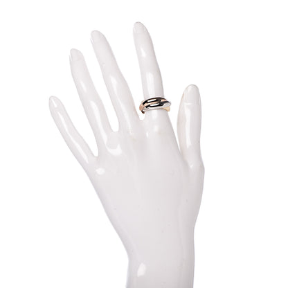 Cartier 18K Pink Yellow White Gold Classic Trinity Ring 50 5.25 2 of 6