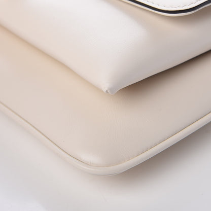Gucci Calfskin Small Arli Flap Shoulder Bag Mystic White 9 of 9