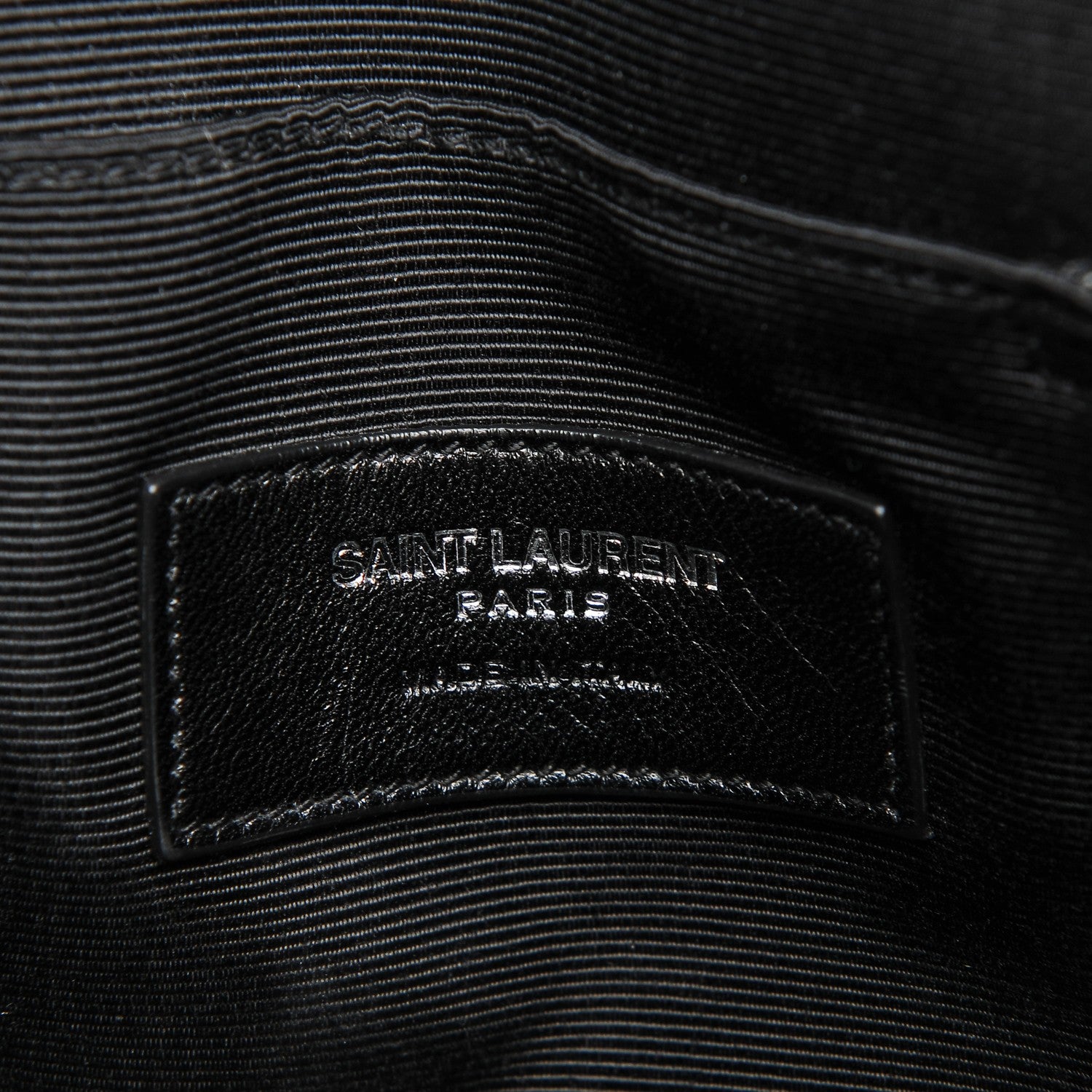 Saint Laurent Grained Calfskin Nano Sac De Jour Black 7 of 7