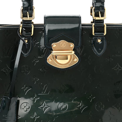 Louis Vuitton Vernis Melrose Avenue Blue Nuit 7 of 9