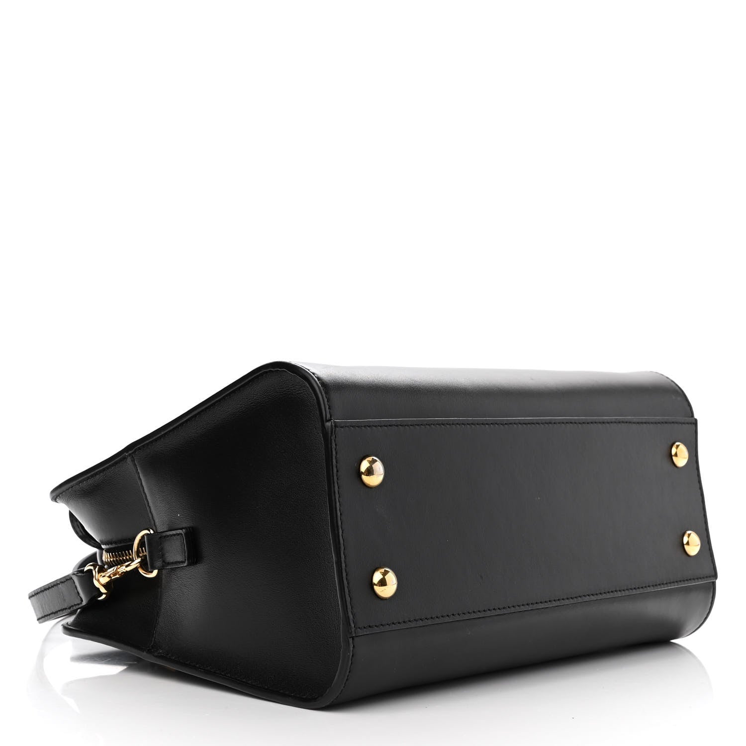 Saint Laurent Calfskin Monogram Baby Cabas Black 4 of 13