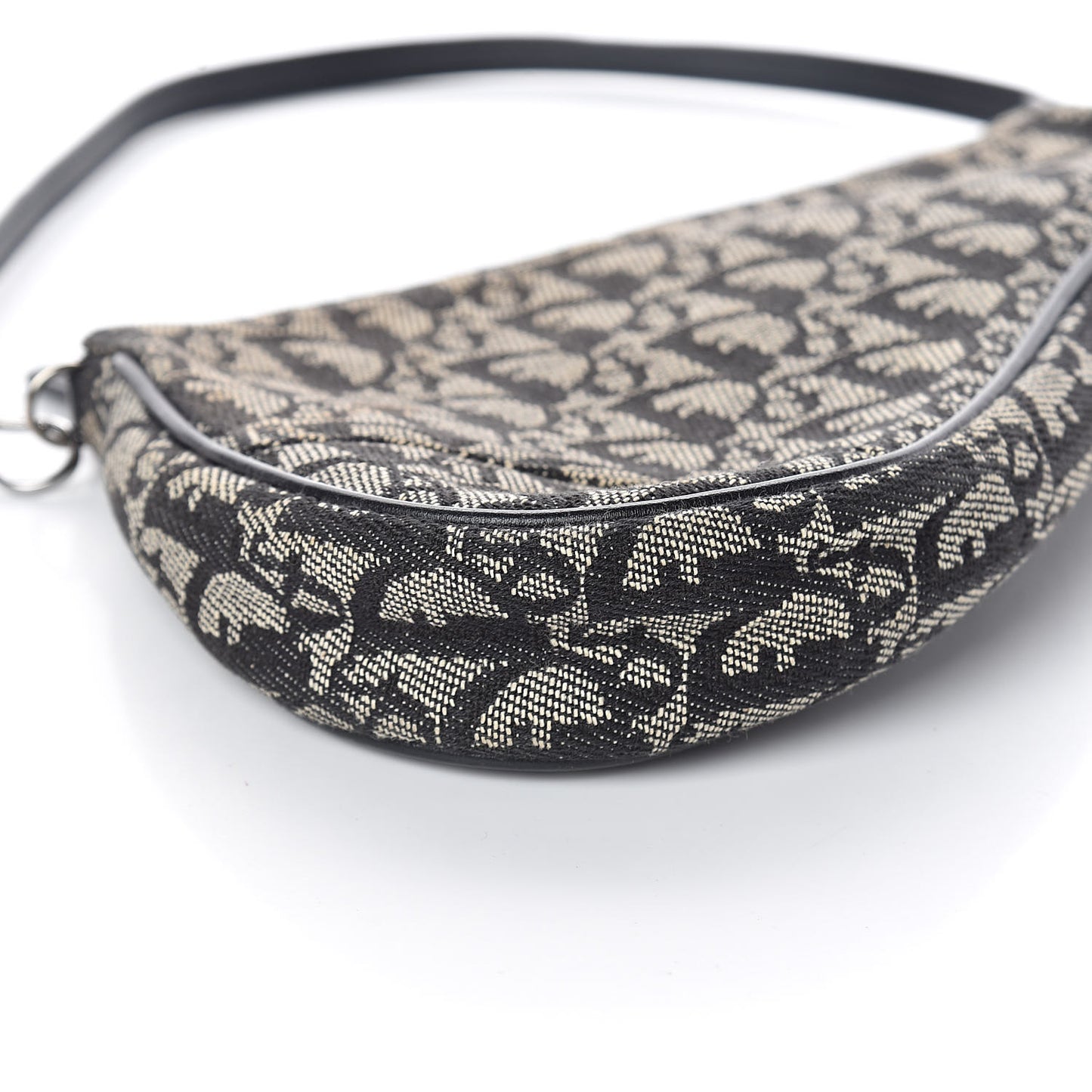 Monogram Mini Saddle Pochette Black
