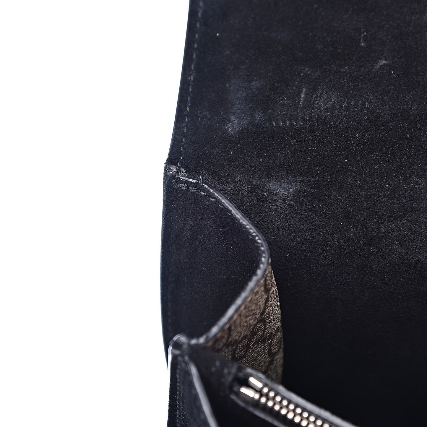 GG Supreme Monogram Medium Dionysus Shoulder Bag Black
