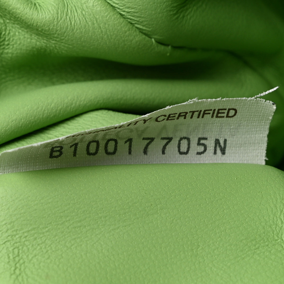 Nappa Intrecciato The Mini Pouch Pistachio