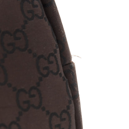 Gucci GG Monogram Flap Messenger Bag Brown 9 of 11