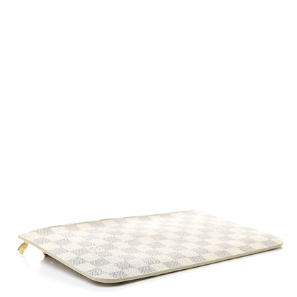 Louis Vuitton Damier Azur Neverfull MM GM Pochette 4 of 8