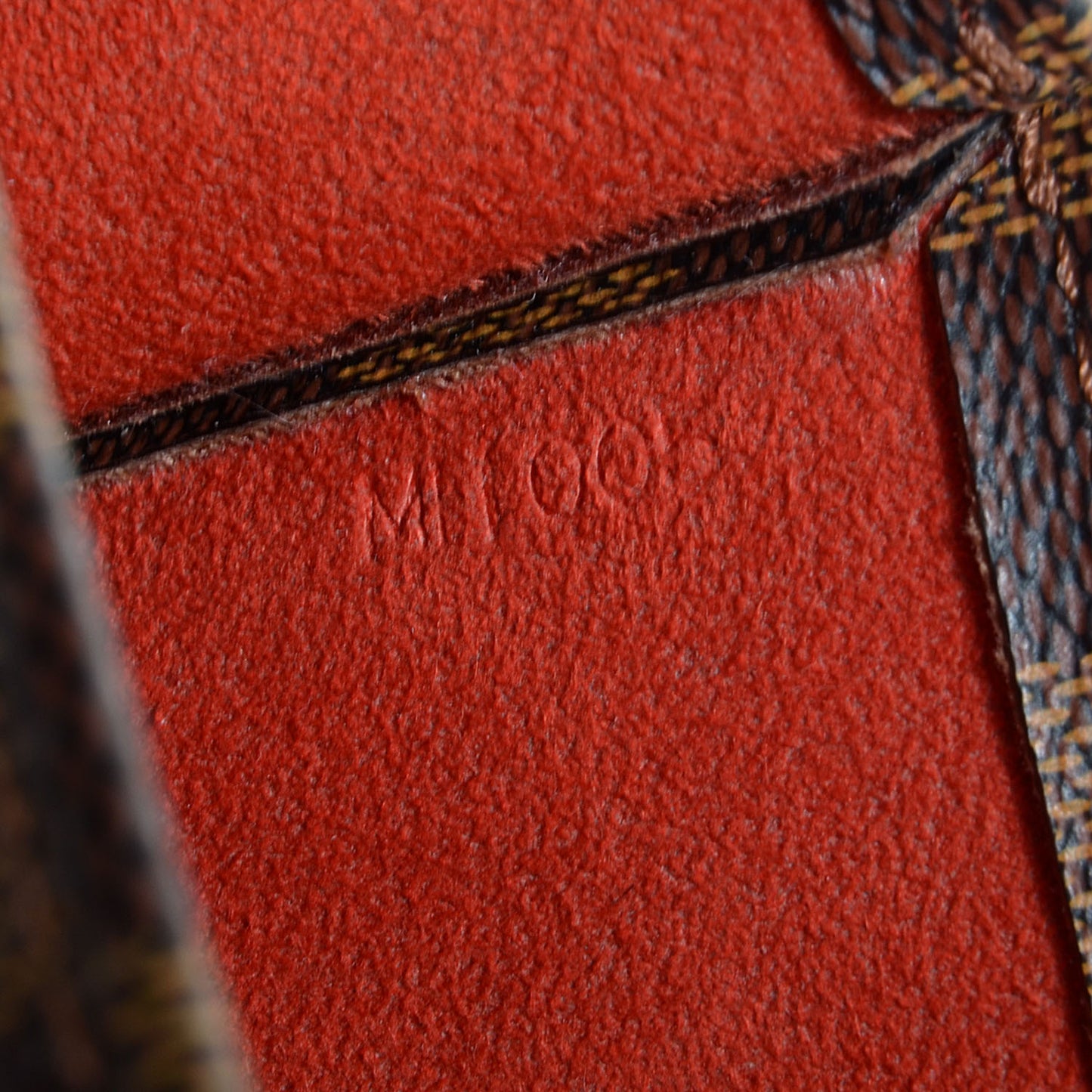 Damier Ebene Sac Plat
