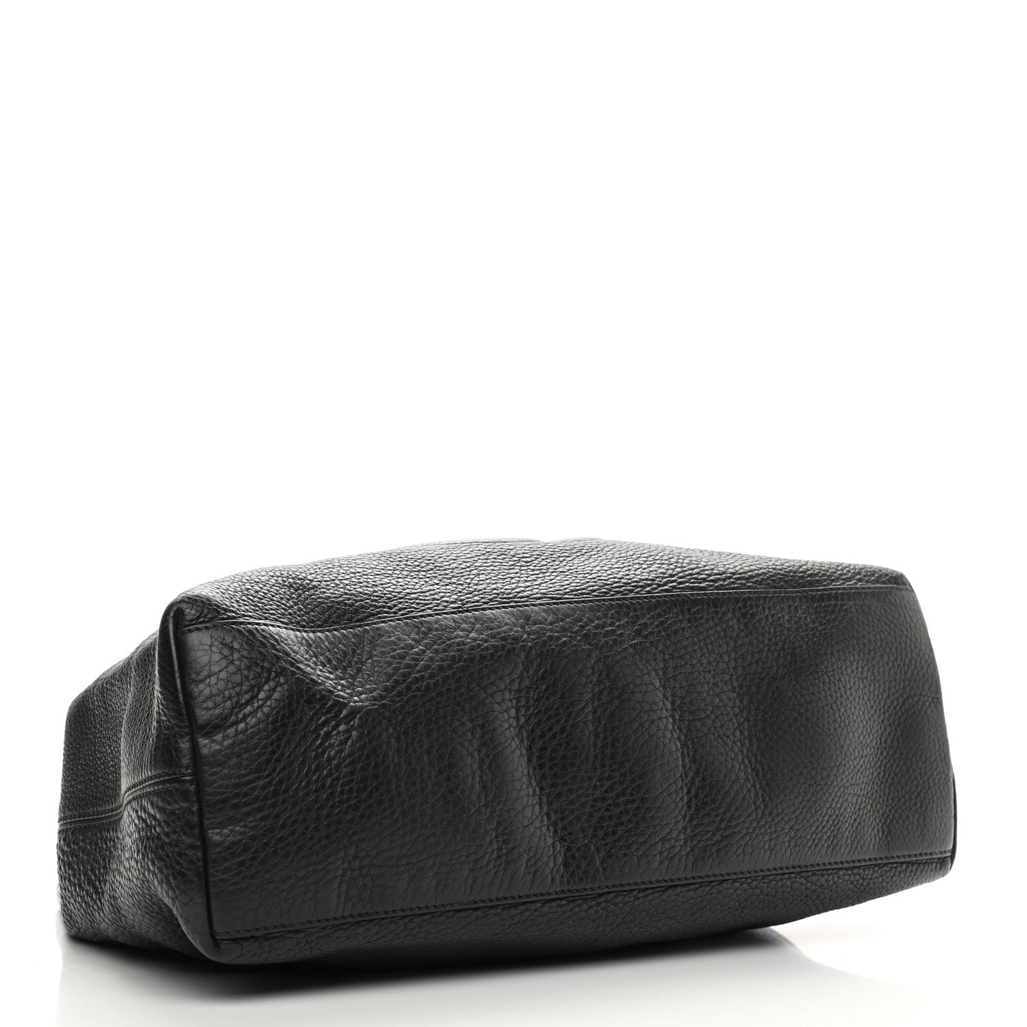 Gucci Pebbled Calfskin Medium Soho Chain Shoulder Bag Black 4 of 17