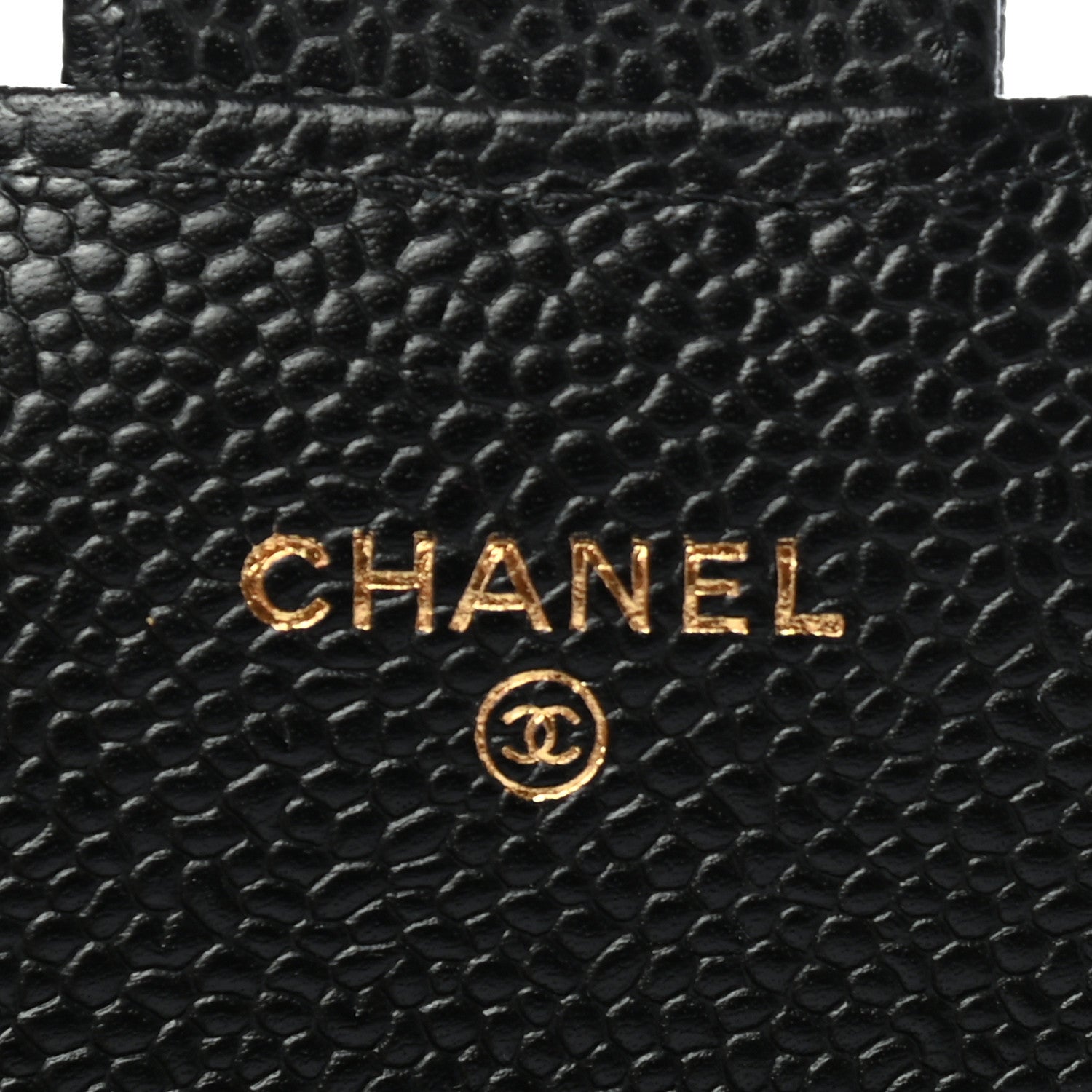 Chanel Caviar Quilted Large Gusset Flap Wallet Black 5 of 7