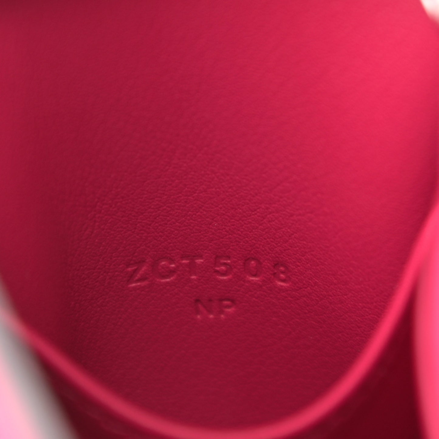 Taurillon Clemence Mini Lindy 20 Rose Shocking