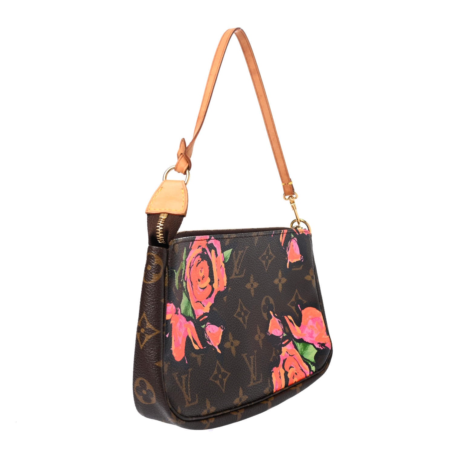 Louis Vuitton Monogram Roses Pochette Accessories 2 of 4