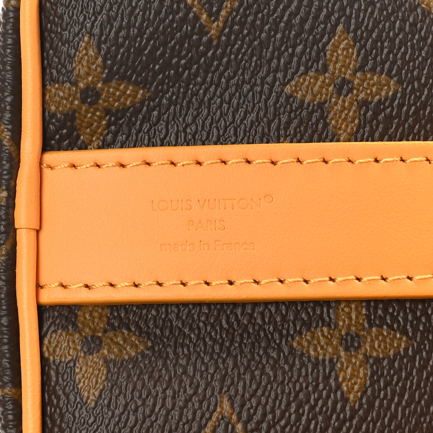 Monogram Macassar LV Colormania Keepall Bandouliere 25 Safran Yellow