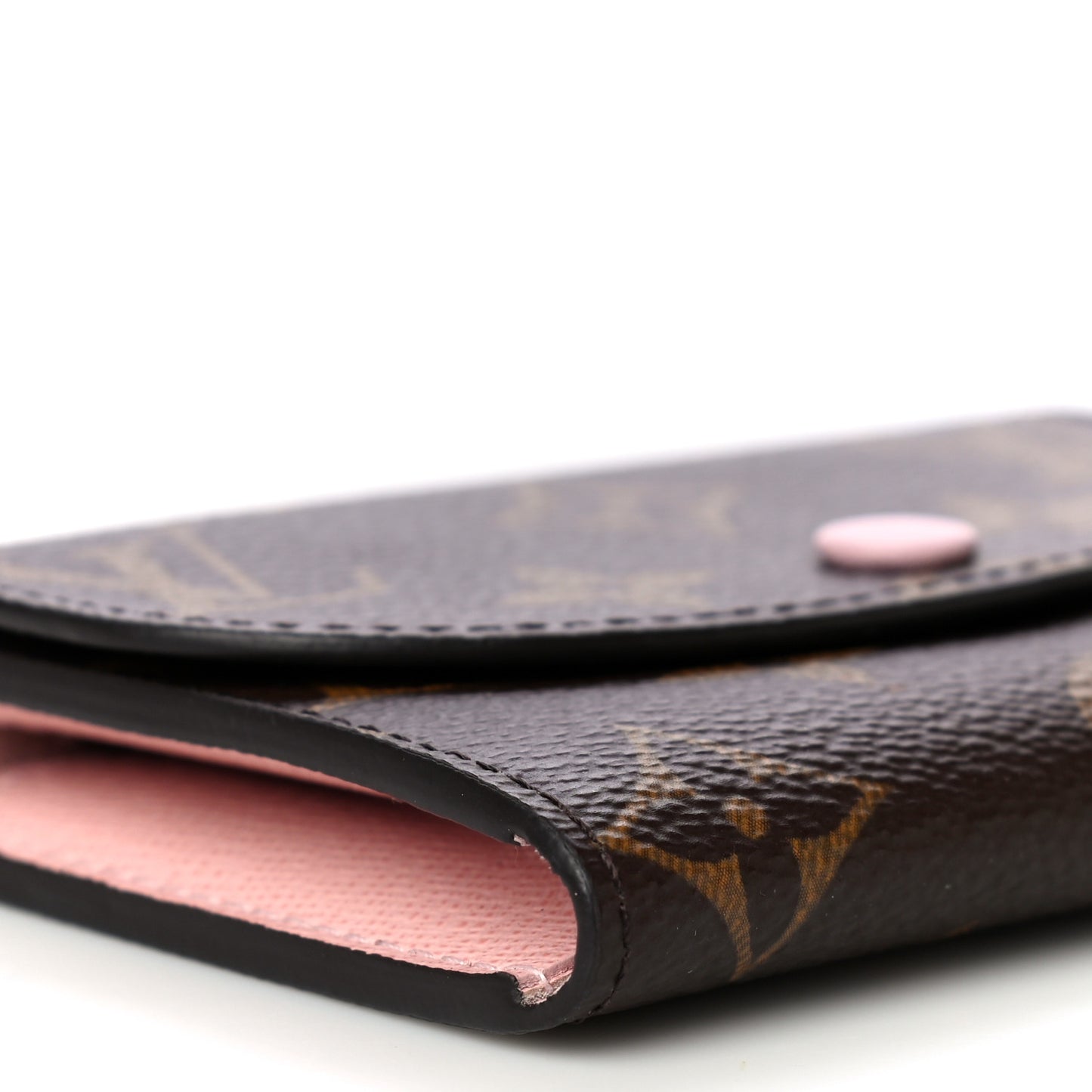 Monogram Rosalie Coin Purse Rose Ballerine