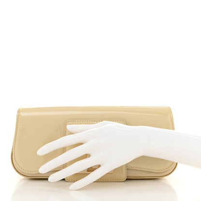Louis Vuitton Patent Sobe Clutch Blanc Corail 2 of 10