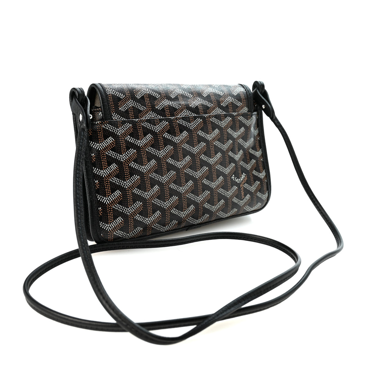 Goyardine Plumet Wallet Clutch Black